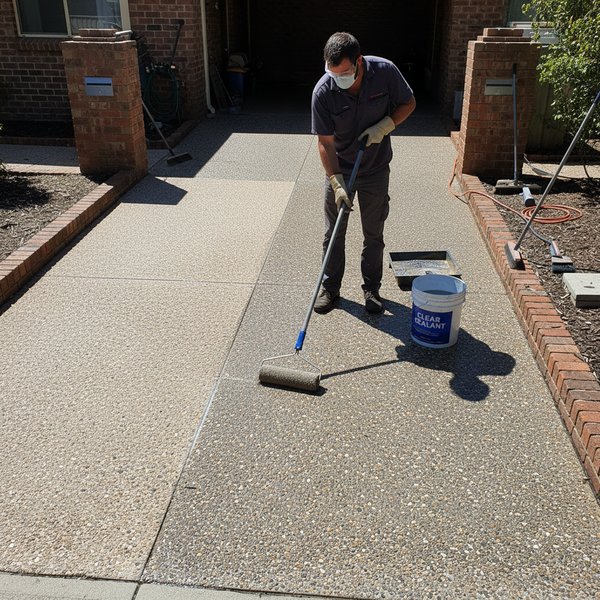 A decorative aggregate finish that hides the weekly mess - Exposed Aggregate Adelaide