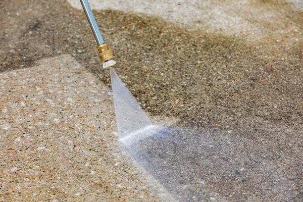 Exposed Aggregate - Step 3: The “wash” that creates stone-finish concrete texture in Adelaide